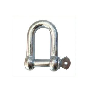 European Type Electro Galvanized Large Dee Shackle