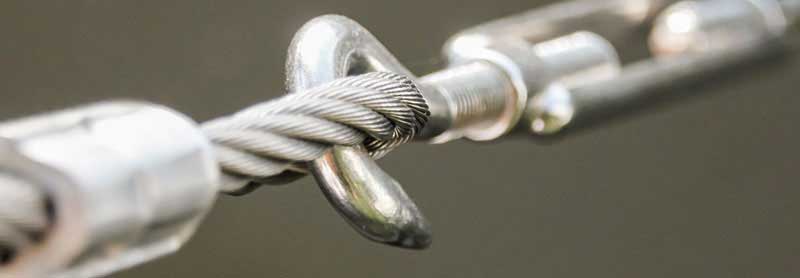 Heavy duty turnbuckle in use