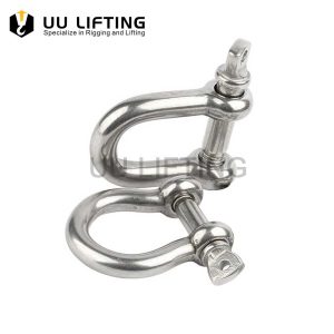 EU JIS Stainless Steel Dee Shackle