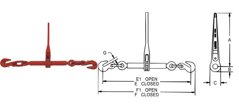 G80 En Standard Load Binder Sizes