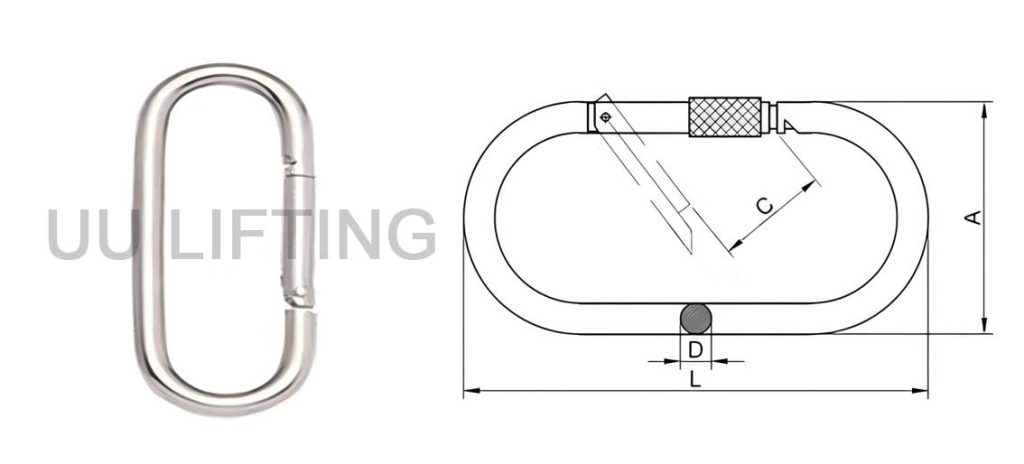 Long Straight Snap Hook Sizes