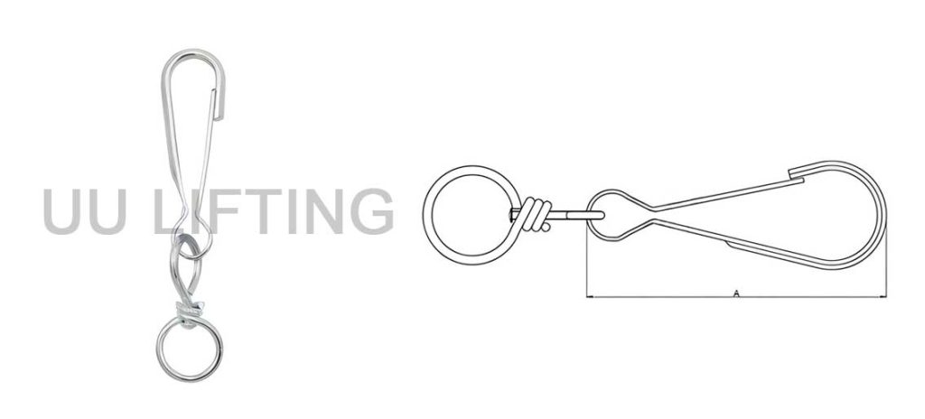 Simplex Hook with Ring Sizes