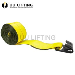 3" Winch Straps with Flat Hook