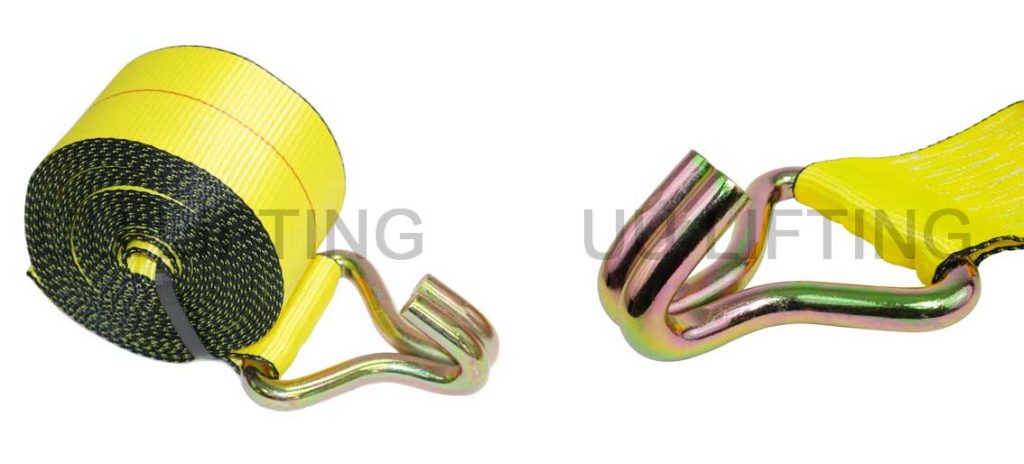 3 inch Winch Strap with Wire Hook