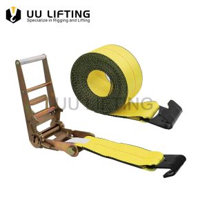 4 inch Ratchet Straps with Flat Hook-1