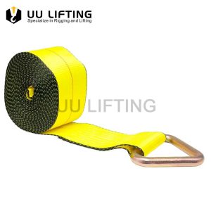 4 inch Winch Strap with Delta Ring