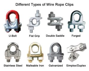 Types of Wire Rope Clips