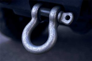 Tow Shackle in Use