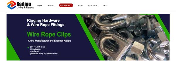 Kailipu Specialized Wire Rope Clips