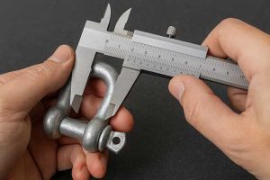 Inspecting a Shackle Sample