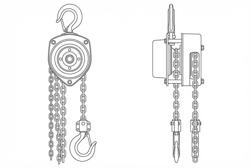 How a Manual Chain Hoist Works