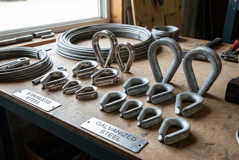 Wire Rope Thimble Materials